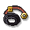 Black Leather Animal Tackle