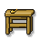 Bronzewood End Table