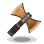 Copper Large Battle Axe