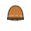 Copper Leather Cap