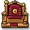 Copperwood Carved Throne