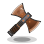 Dull Copper Large Battle Axe