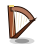 Dullwood Lap Harp