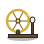 Golden Spinning Wheel