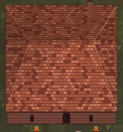 Brick Town House, outside