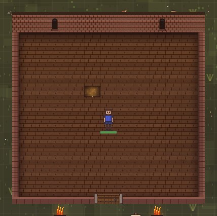 Brick Manor, inside