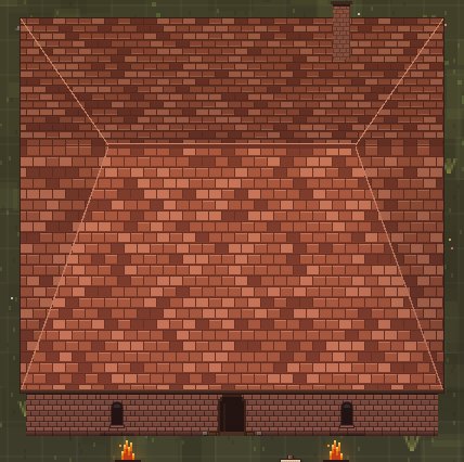 Brick Manor, outside