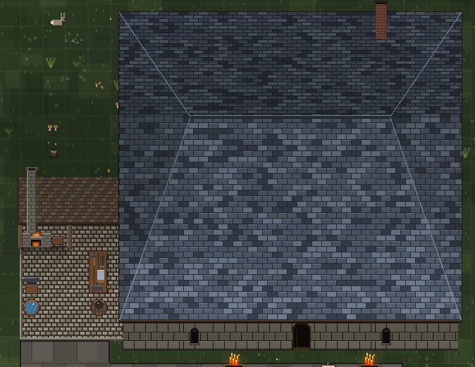 Large Stone Workshop, outside