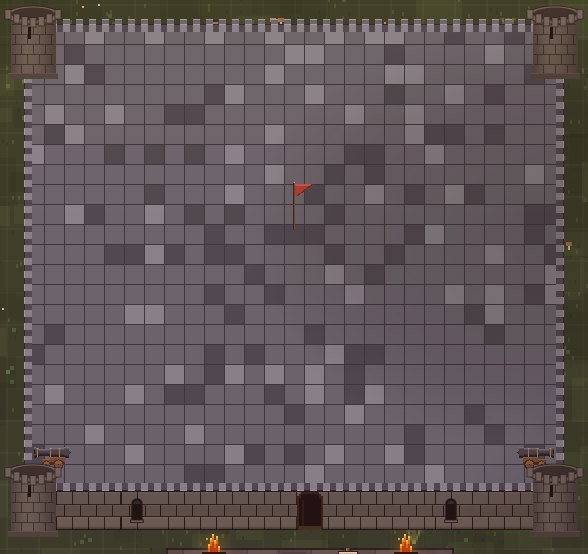 Stone Keep, outside
